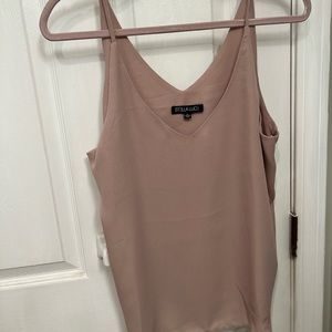 Stella Luce spaghetti strap flowy blouse!